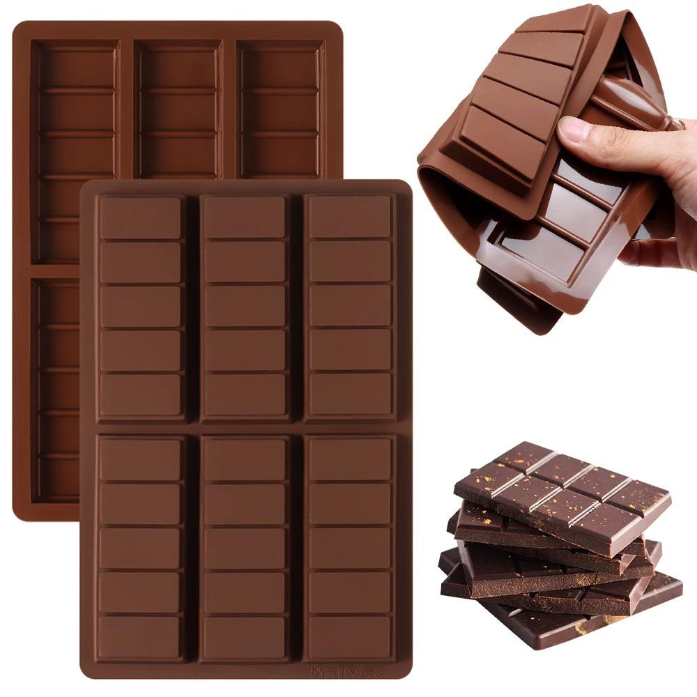 6 Bars Rectangle Chocolate Mold size 9" x 5.5"