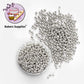 2.5mm Metallic Silver Balls Confetti Sprinkles