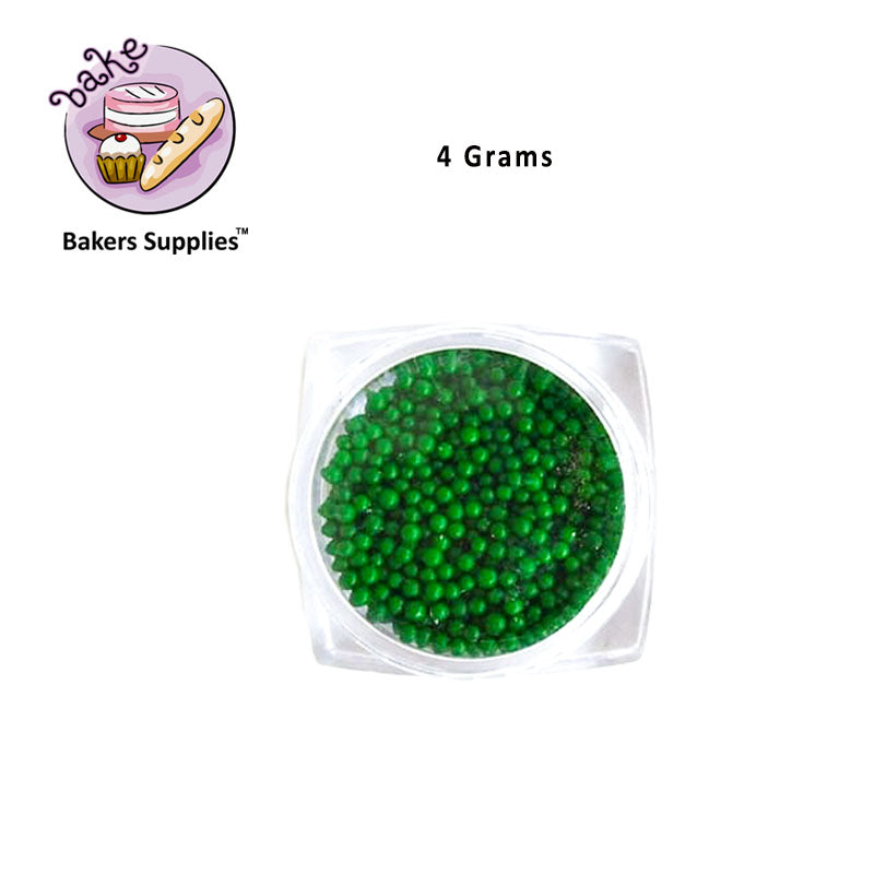 2mm Forrest Green Balls Pearls Sprinkles
