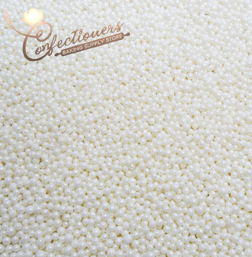 2mm Egg White Balls Pearls Sprinkles