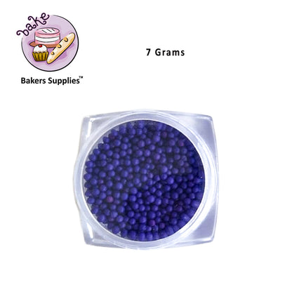 2mm Indigo Purple Balls Pearls Sprinkles