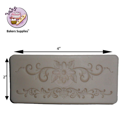 Silicon Victoria Boarder Fondant Mold
