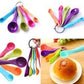 5pcs Multi Color Spoon Set
