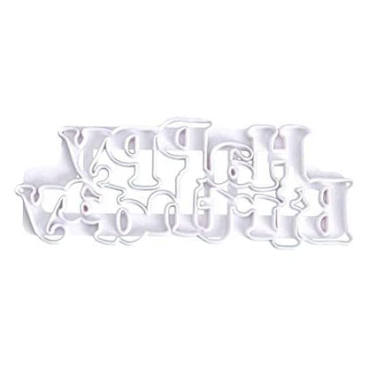Happy Birthday Fondant Cutter