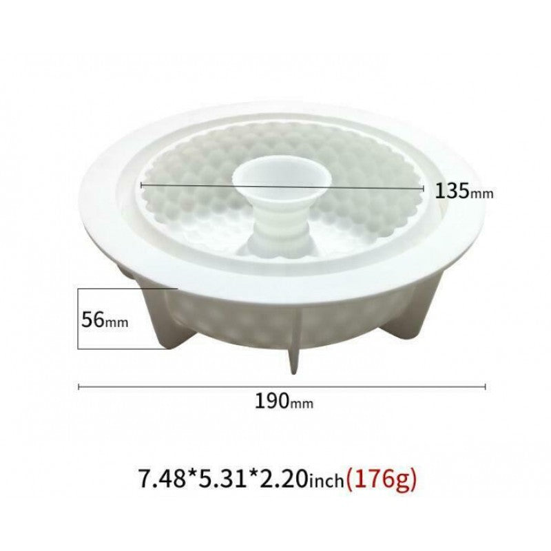 SILICON 3D DOTED MOUSSE DESSERT MOLD