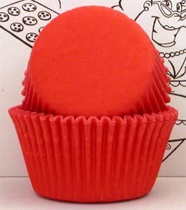 Grade Solid Red Cupcake Liner 1000pcs