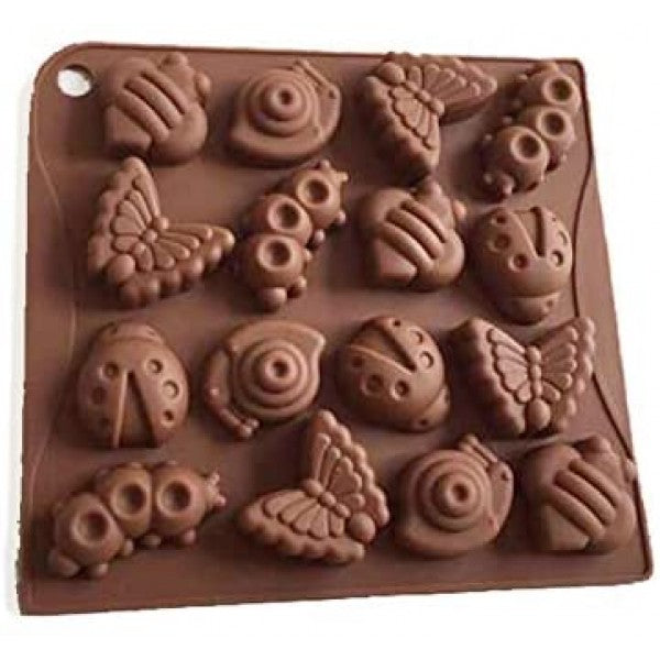 SPRING INSECT BUGS SILICON CHOCOLATE MOLD