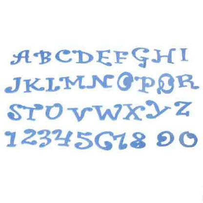 Funky Alphabet and Number Cutter Set