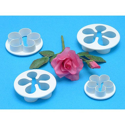 Rose Petal Cutter Set 4pc