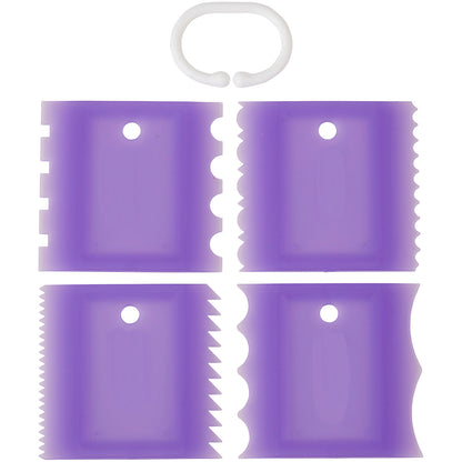 Texture Comb 4 Piece Set