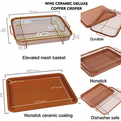 Copper Crisper 2 pcs set