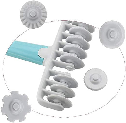 37 Pcs Fondant Ribbon Cutter 4 Wheel Roller