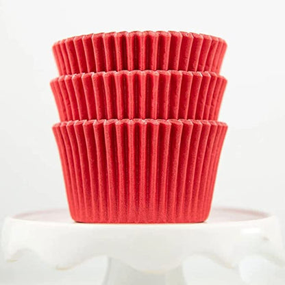Grade Solid Red Cupcake Liner 1000pcs