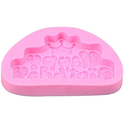 Silicon 3D Happy Birthday Fondant Mold