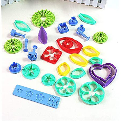 Flowers Fondant Cutter Set 26pcs