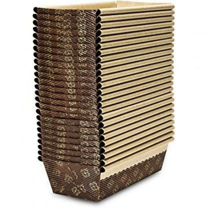 American Honey Cake Paper Loaf pan size 5.90" x 2.55" x 1.96" 10pc Pack