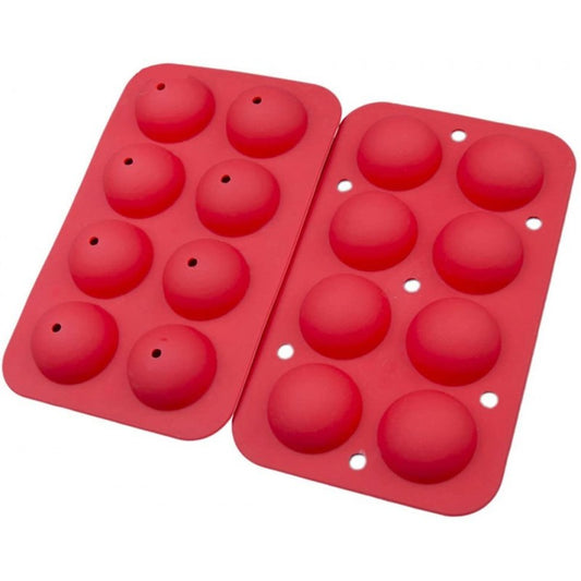 CAVITY ROUND SHAPE LOLLIPOP ICE SPHERE CHOCOLATE MOLD