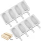 SILICON CAKESICLES POPSICLES MOLD 4 CAVITY WITH STICK