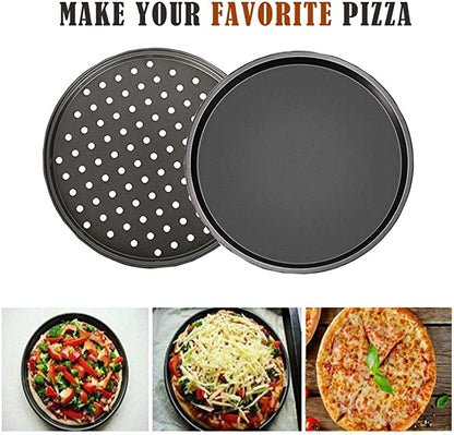 Non Stick Perforated Pizza Pan size 11 inch