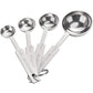Steel Measuring Spoons 4pcs Set