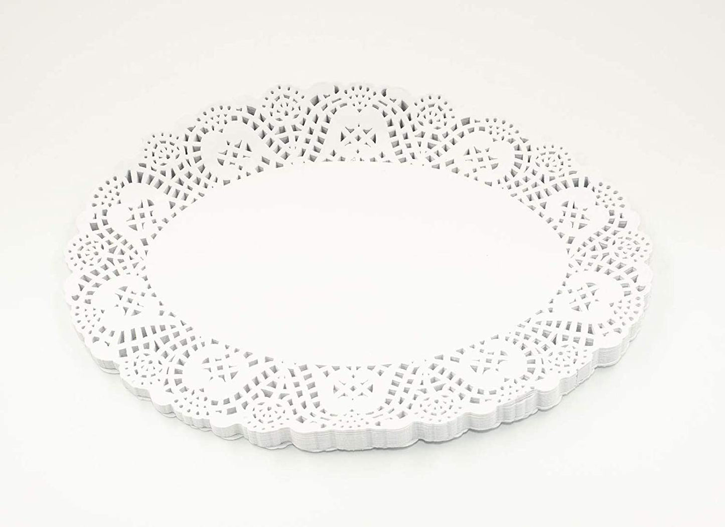 Grade Doilies Paper Oval White