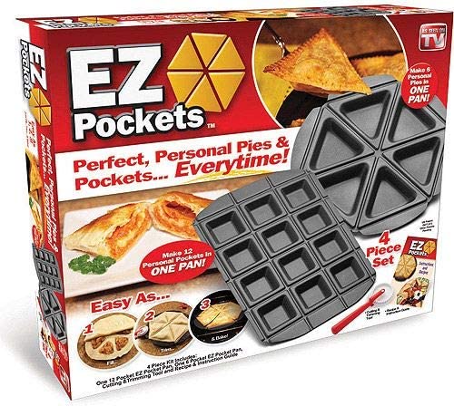 EZ Pocket Pies Maker 3pcs Set