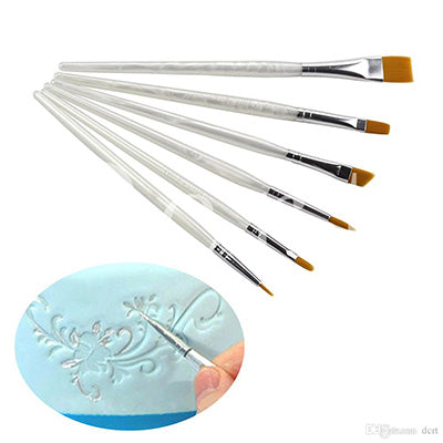 Decorating Brush Set White
