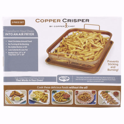 Copper Crisper 2 pcs set