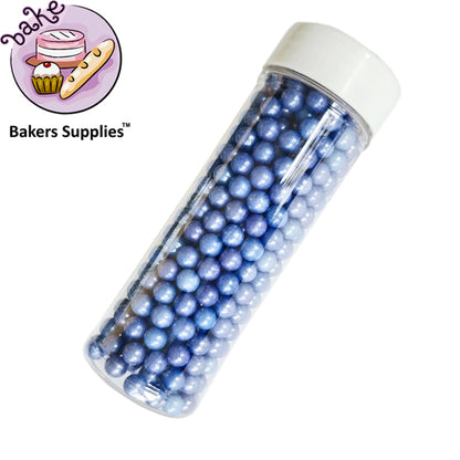 7mm Violet Purple Balls Pearls Sprinkles