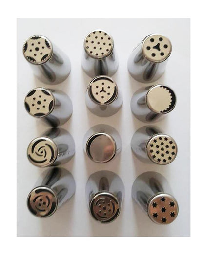 12pc Large Russian Nozzle Set