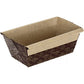 American Honey Cake Paper Loaf pan size 6" x 2.5" x 1.75" pack pf 6 piece