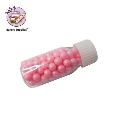 7mm Taffy Pink Balls Pearls Sprinkles