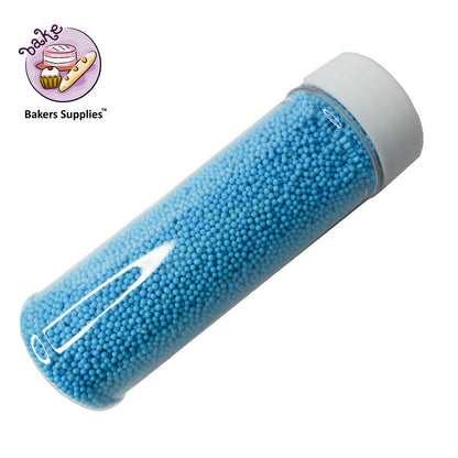 2mm Azure Blue Balls Pearls Sprinkles