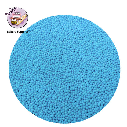2mm Azure Blue Balls Pearls Sprinkles
