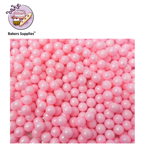 7mm Taffy Pink Balls Pearls Sprinkles