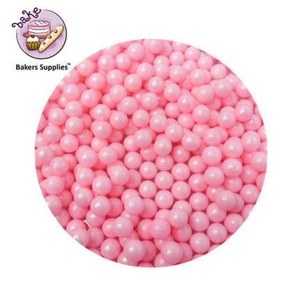 7mm Taffy Pink Balls Pearls Sprinkles