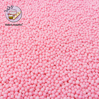 2mm Creamy Pink Balls Pearls Sprinkles