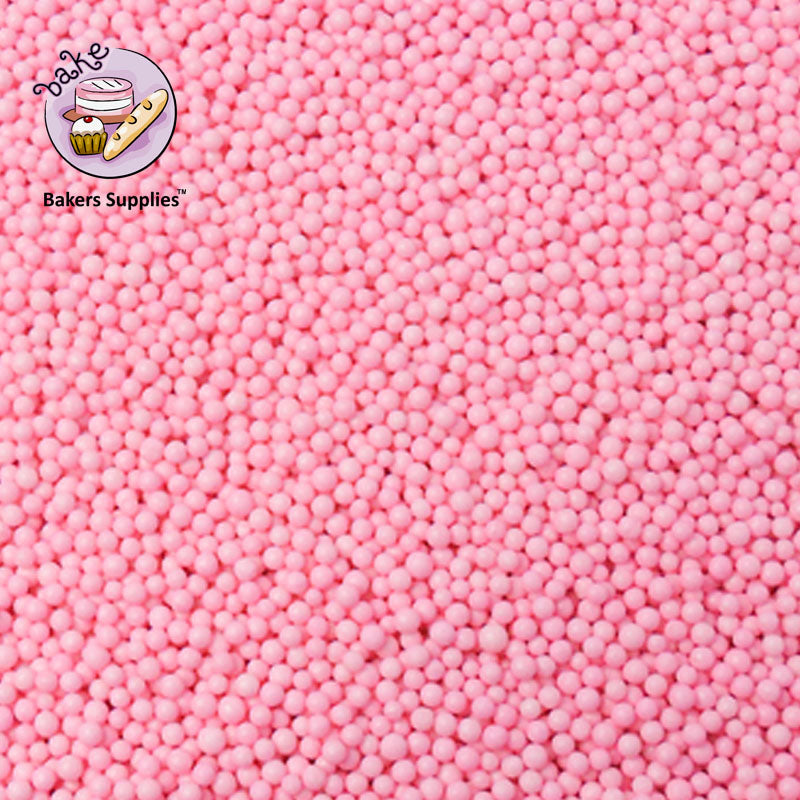 2mm Creamy Pink Balls Pearls Sprinkles