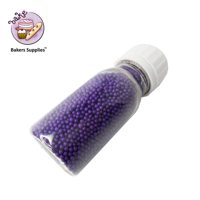 2mm Indigo Purple Balls Pearls Sprinkles