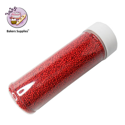 2mm Carmine Red Balls Pearls Sprinkles