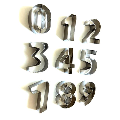 3" Number 123 Cutter Set