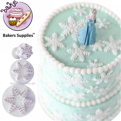 SNOWFLAKE PLUNGER CUTTERS D-1 SET OF 3PCS