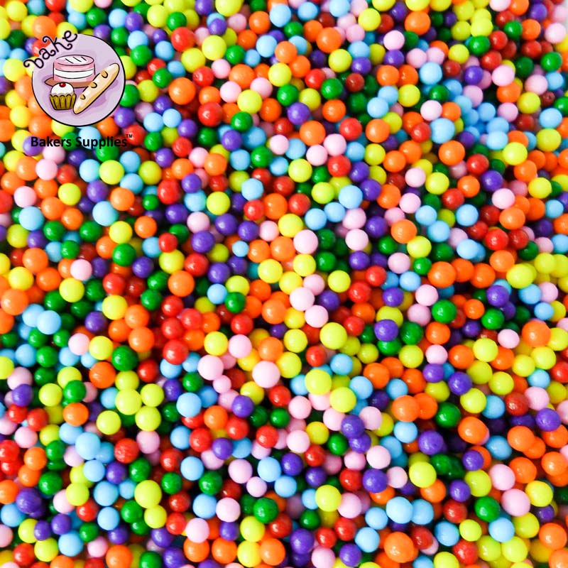 2mm Multi color Balls Pearls Sprinkles