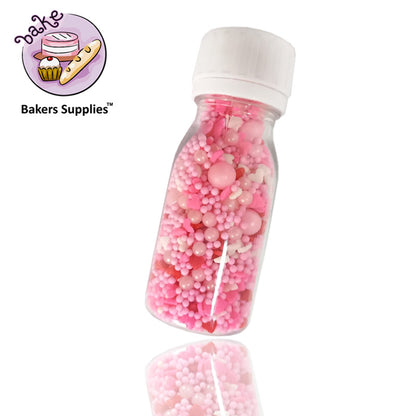 Candy Pop Pink Pearl Hearts