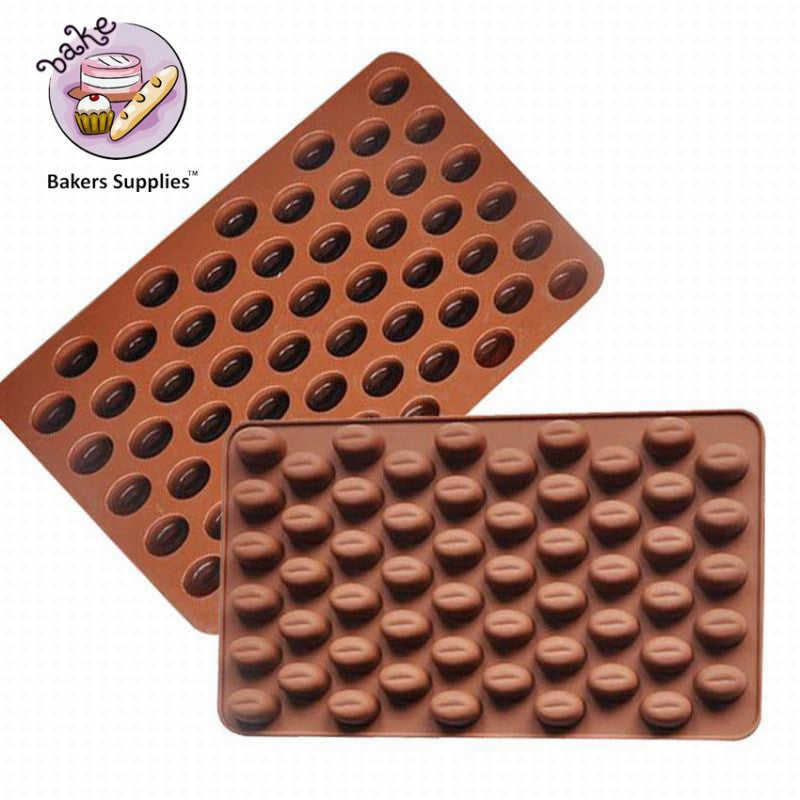 SILICON CHOCOLATE MOLD COFFEE BEANS