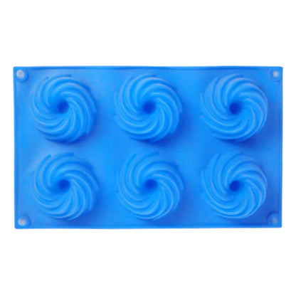Silicon Mini Bundt Cake Pan 6 Cavity