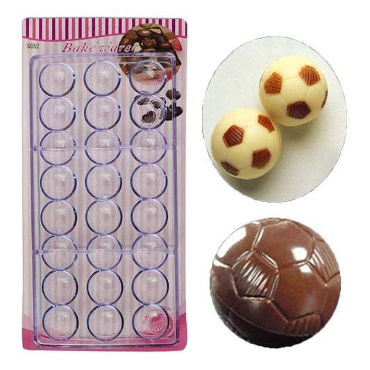 Acrylic Football Chocolate Mold