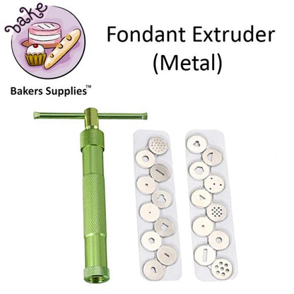 FONDANT EXTRUDER (METAL)