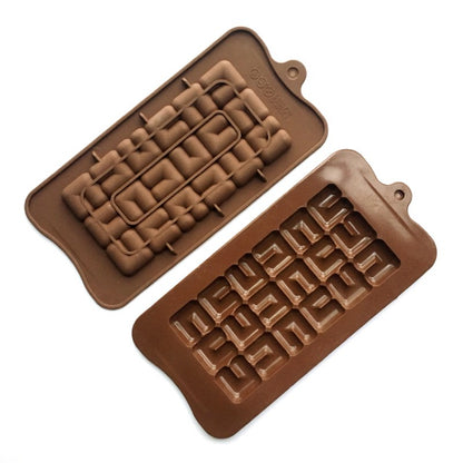 U SHAPE SILICONE CHOCOLATE BAR MOLD