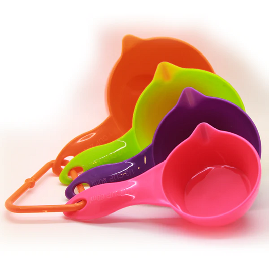 4 pc Measuring Cups Set Multi Color